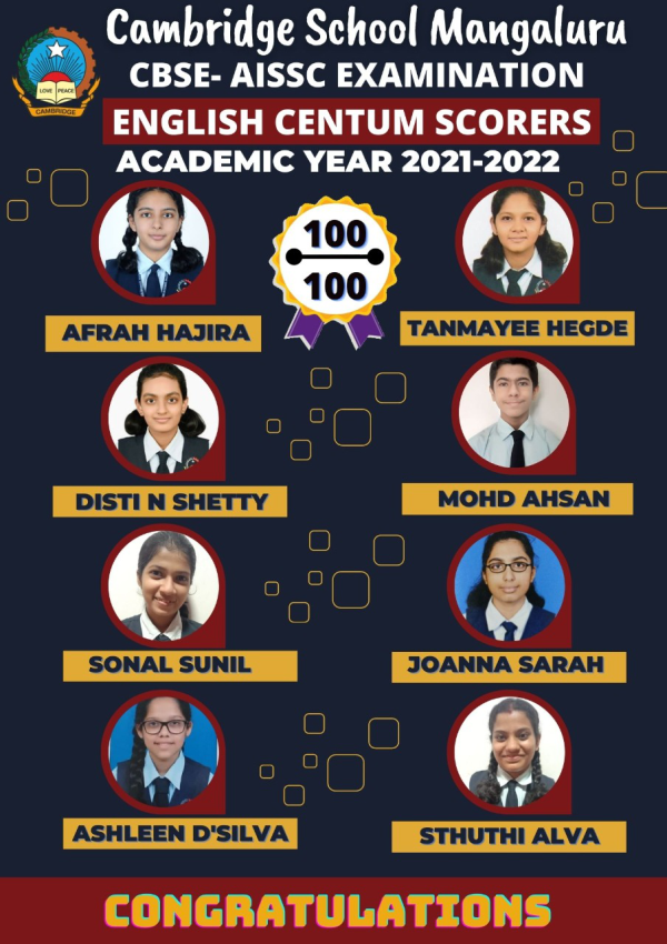 Wall of Fame - Achievers